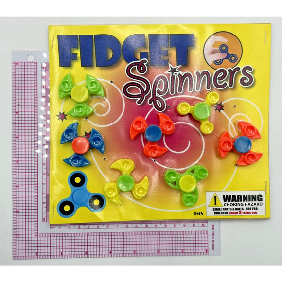 Toys | Vintage Vending Display Board Fidget Spinners 165 | Poshmark